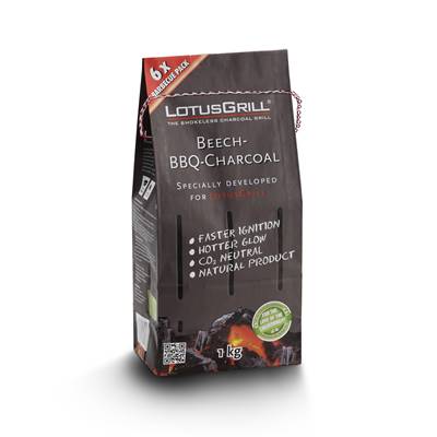 Charbon de bois " BIO CHARBON"  2 Kg